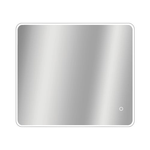 Spiegel Renzo Rechthoek Met Ledverlichting Touch Sensor En Spiegelverwarming 70x80cm