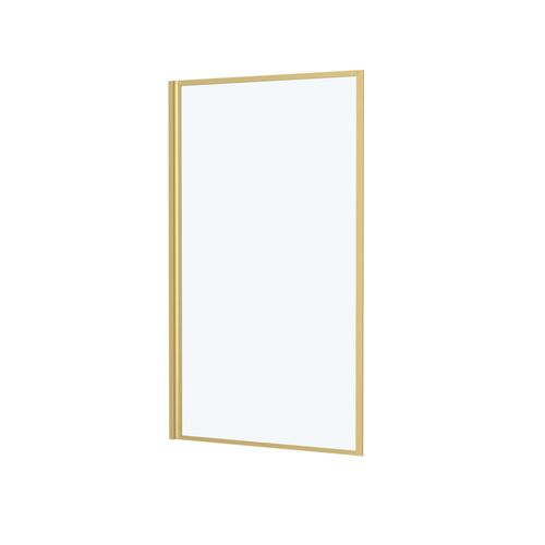 Aurlane Badwand Golden Edge Goud Geborsteld Frame 130x75cm: